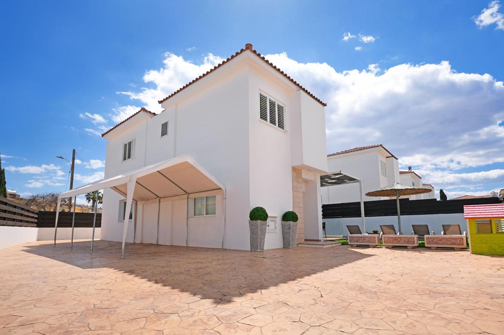 Villa White Star - 100M From Serena Beach Protaras Exterior photo